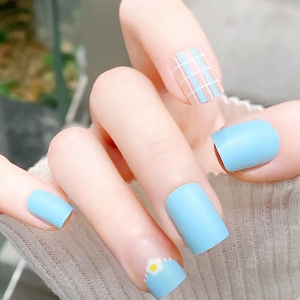 Mary Matte - Nail Junkie - full artificial nail set